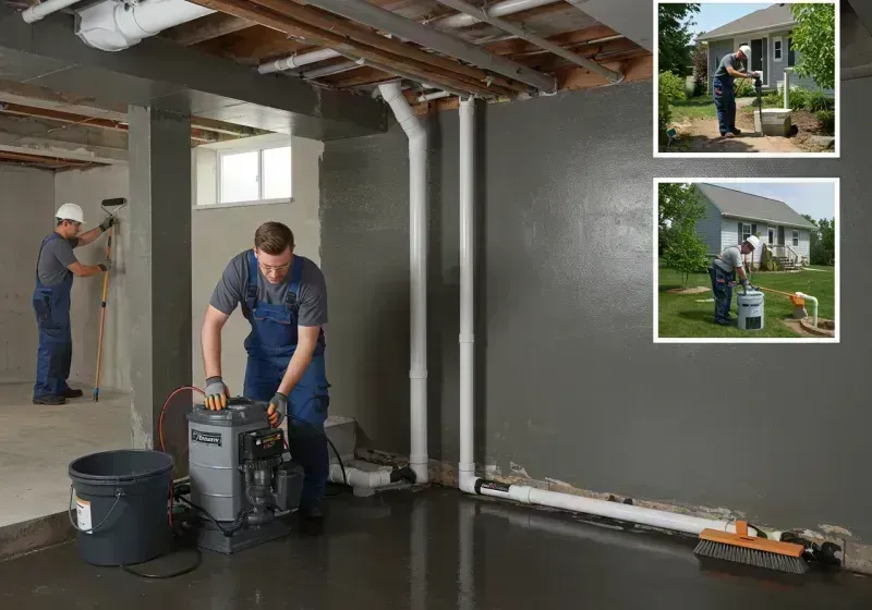 Basement Waterproofing and Flood Prevention process in West Hartford, CT